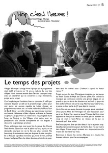 HOP 2013 : Le temps des projets